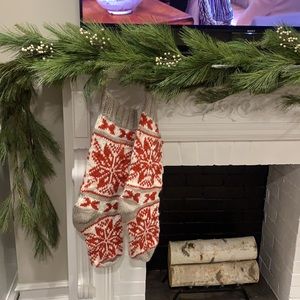 Hand Knit Holiday Stockings